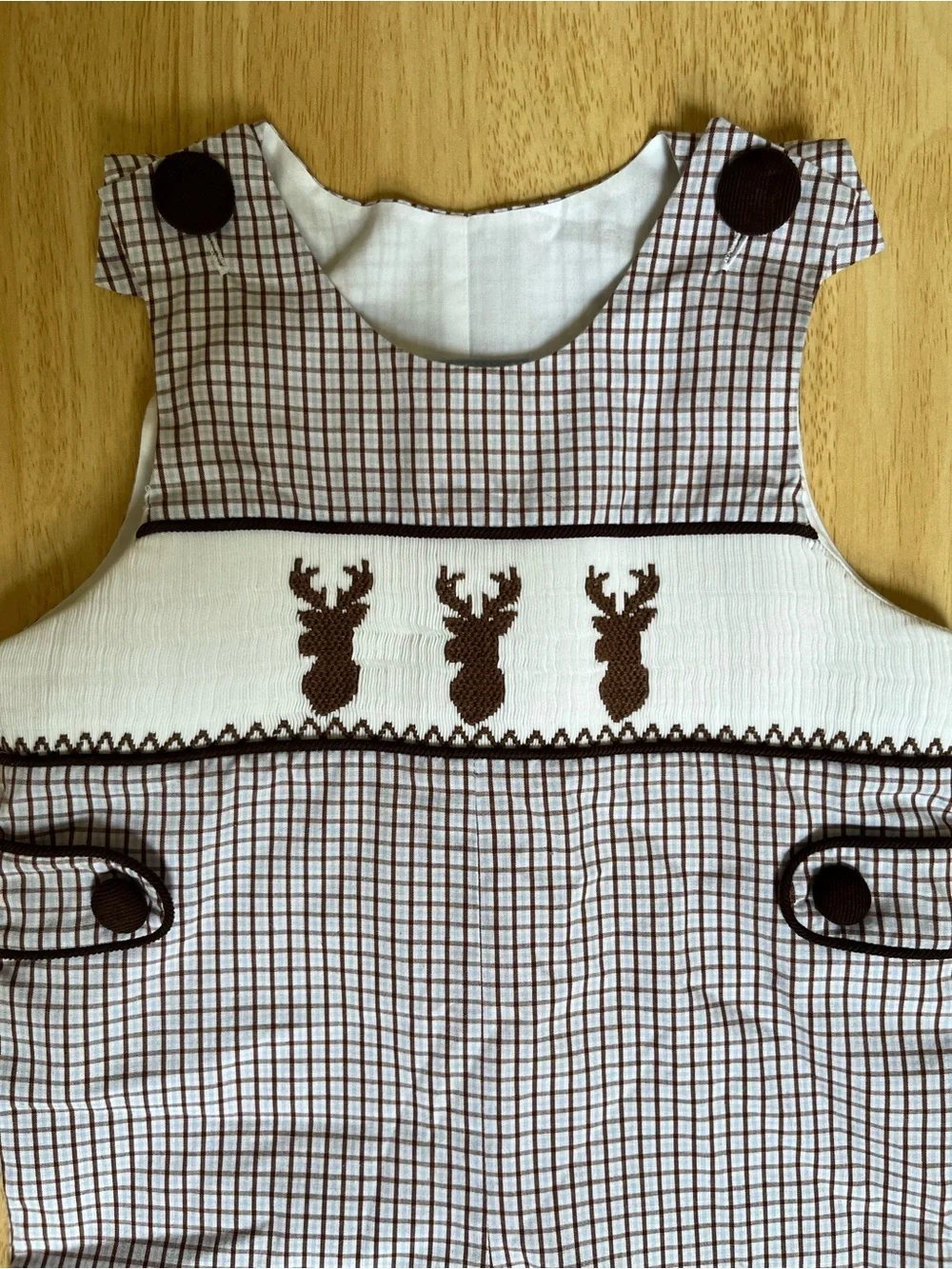 Boys smocked outfit